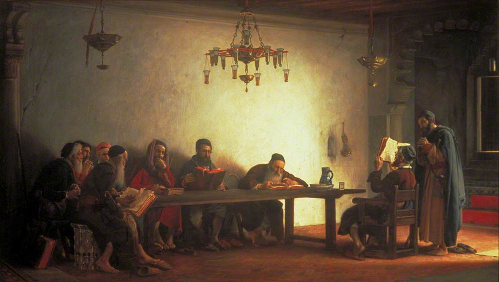 La lecture de la Bible par les rabbins (Un souvenir du Maroc) - Jean-Jules-Antoine Lecomte du Nouÿ