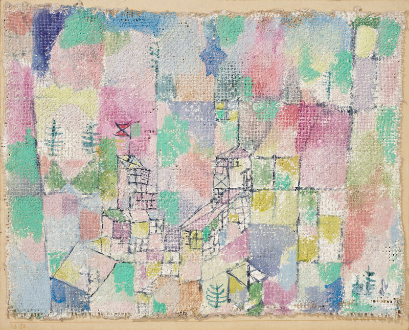 Zwei Lustschlösschen - Paul Klee