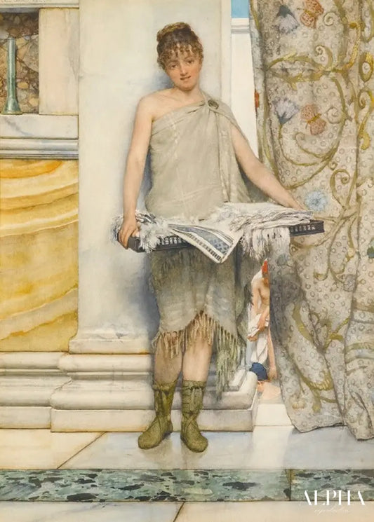 A Balneatrix - Lawrence Alma-Tadema Reproductions de tableaux à la peinture à l’huile