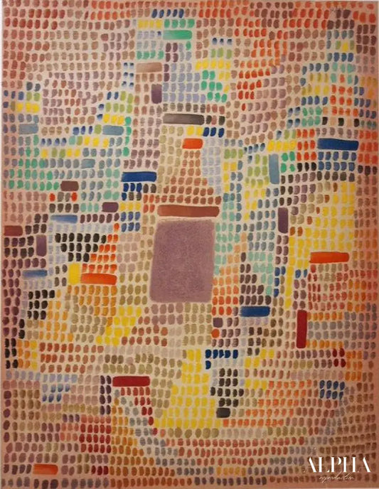 À l'entrée - Paul Klee - Reproductions de tableaux et peintures haut de gamme