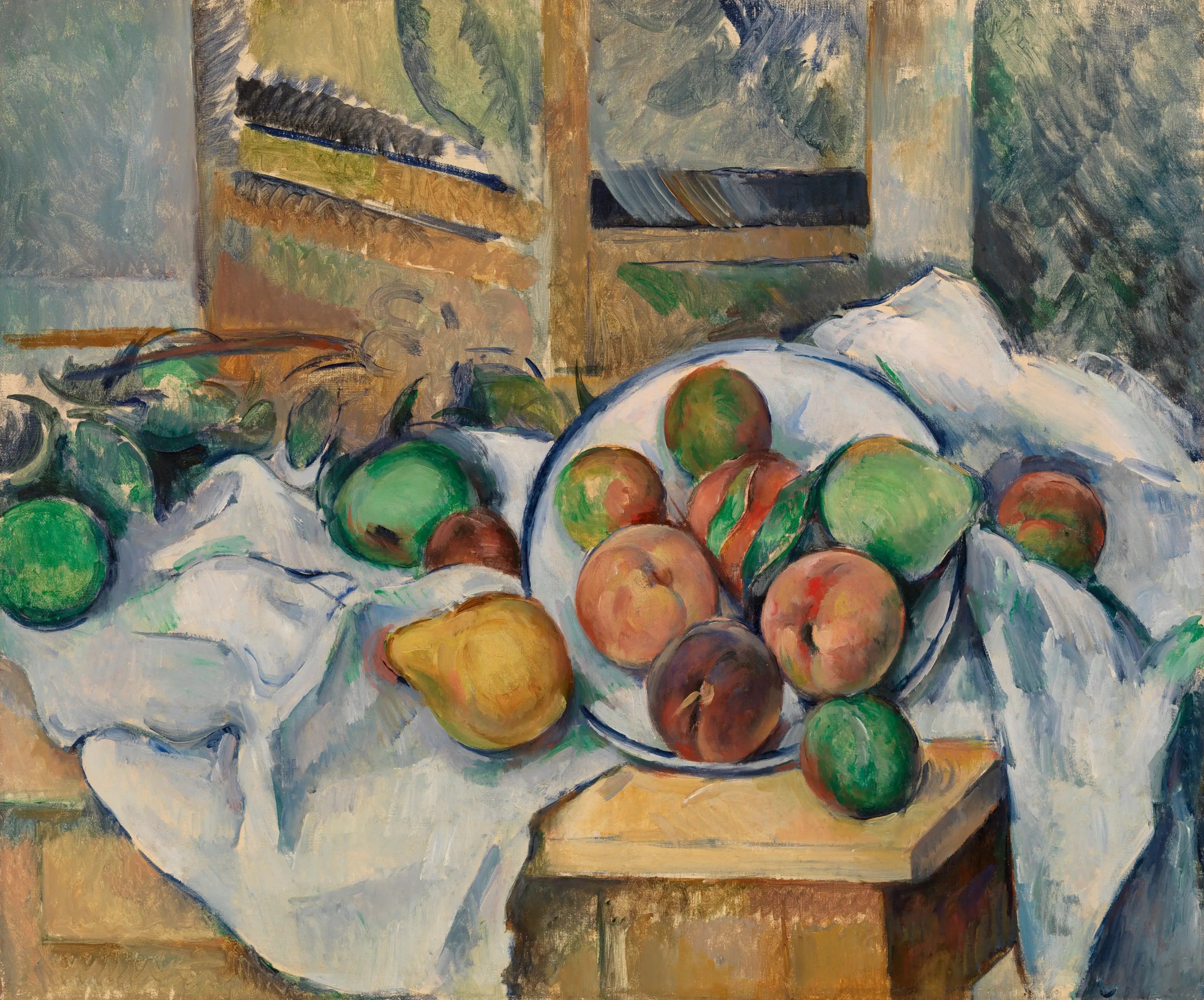 A Table Corner (Un coin de table) - Paul Cézanne image 1 reproduction de peinture à l’huile