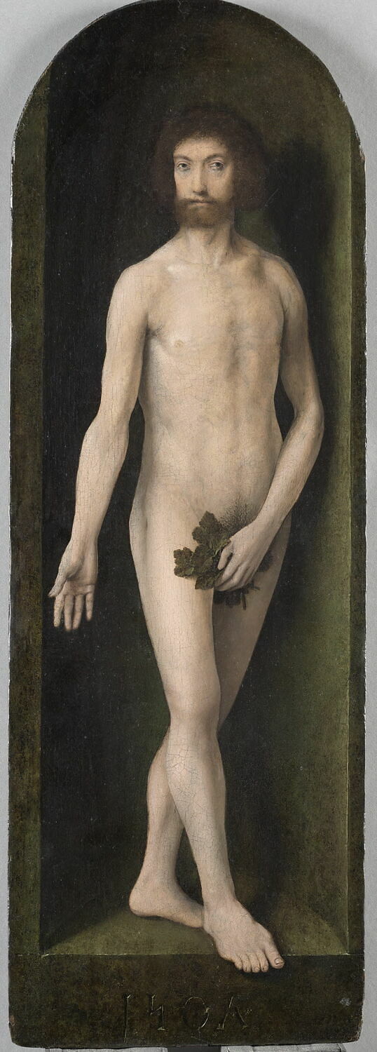 Adam - Joos van Cleve - Alpha Reproduction