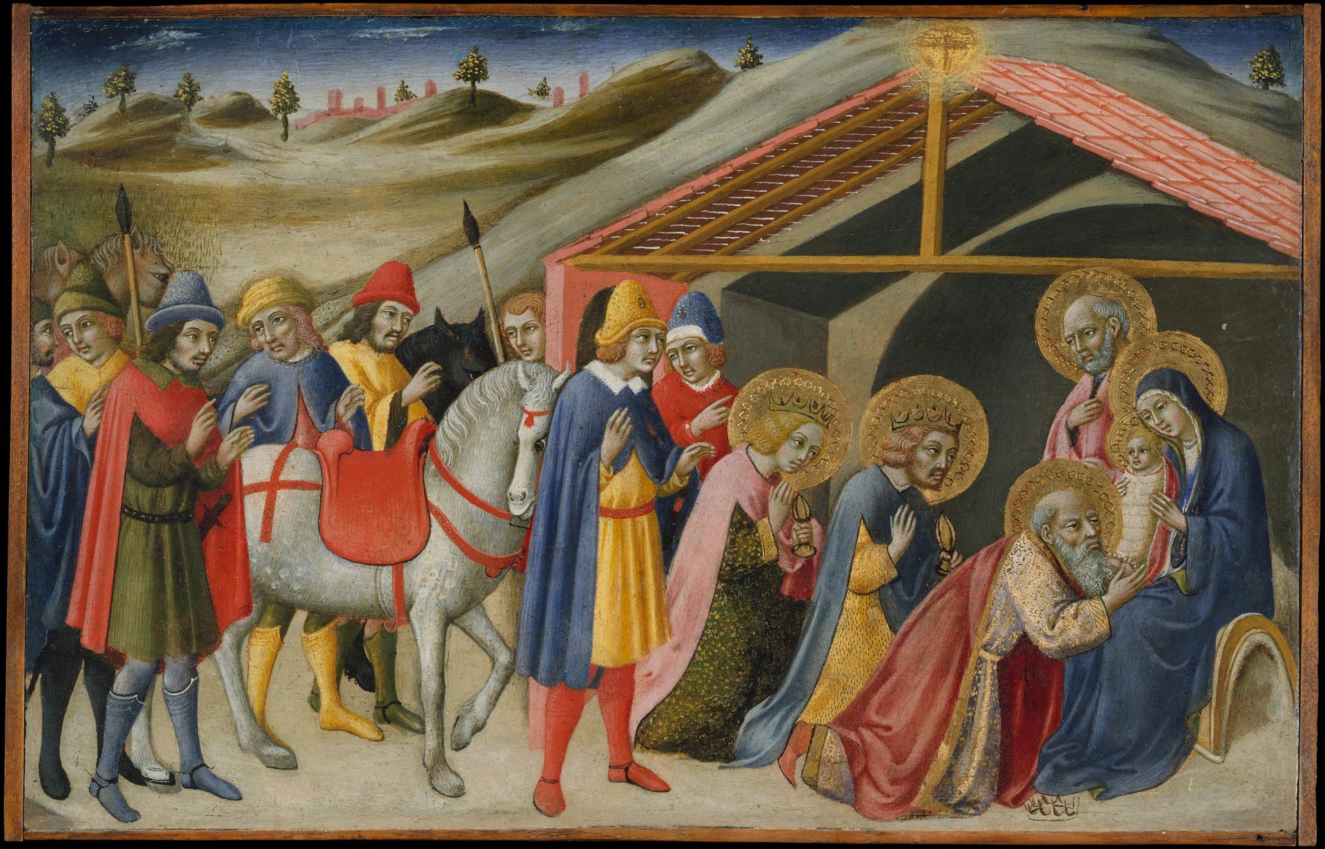 L'Adoration des Mages - Sano di Pietro (Ansano di Pietro di Mencio)