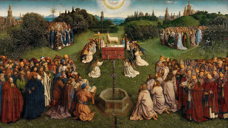 כבשה מיסטית - יאן ואן אייק