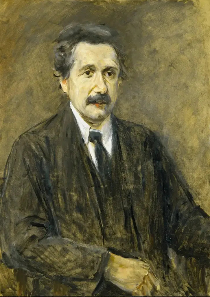 אלברט איינשטין (1879–1955) - מקס ליברמן