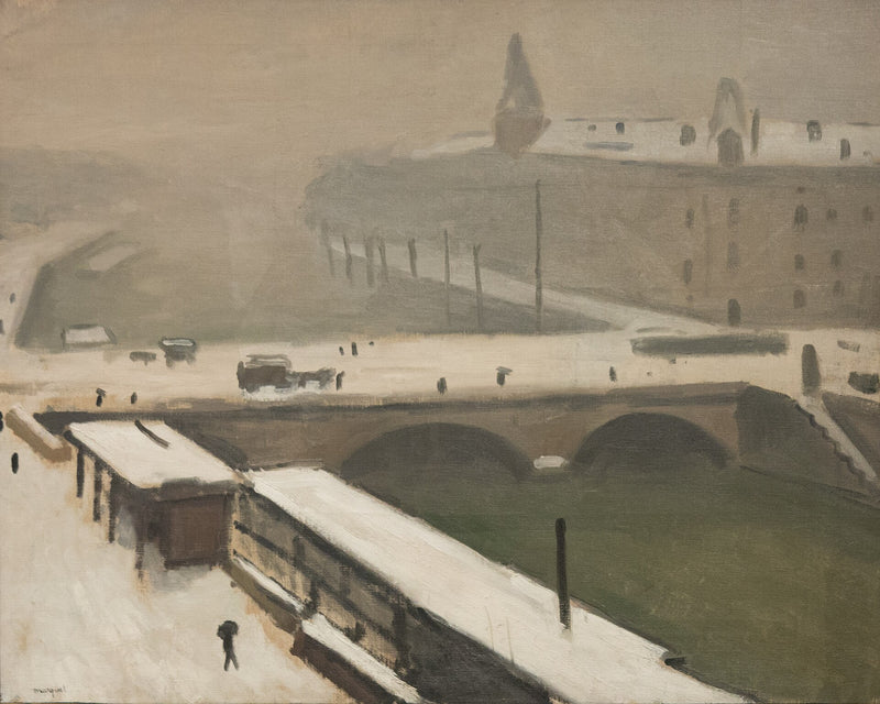 La Seine en hiver - Albert Marquet