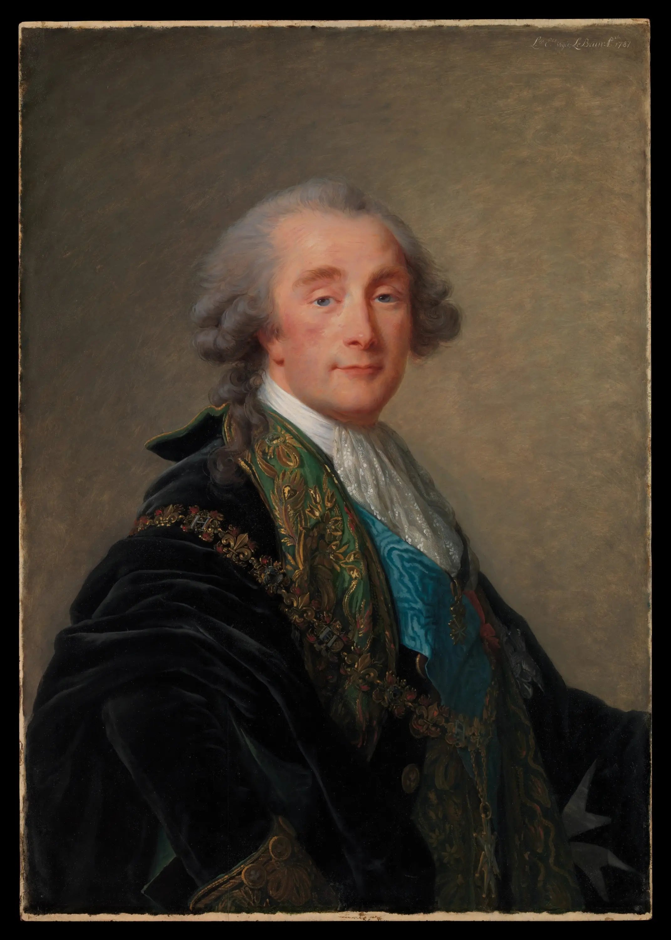 Alexandre Charles Emmanuel de Crussol-Florensac (1743-1815) - Élisabeth Vigée Le Brun - Alpha Reproduction