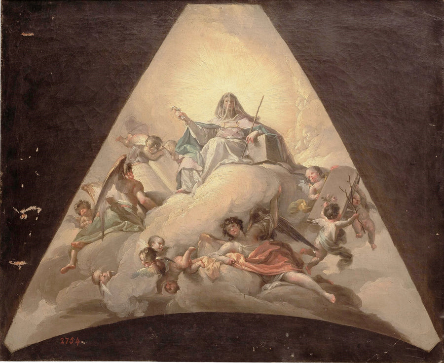 Allégorie de l'Église - Francisco Bayeu y Subias
