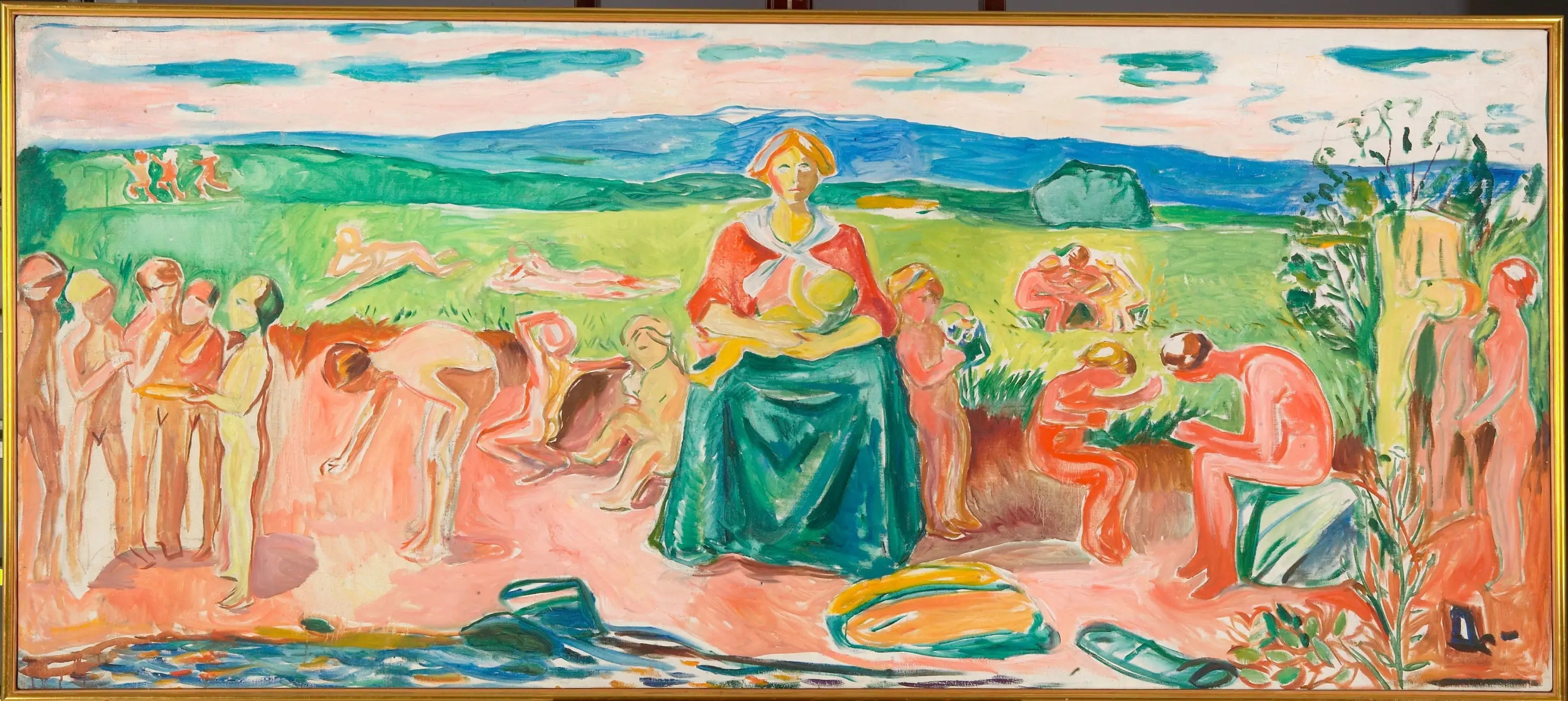 Reproduction du tableau « Alma mater - Edvard Munch » par Alpha Reproduction en peinture à l’huile
