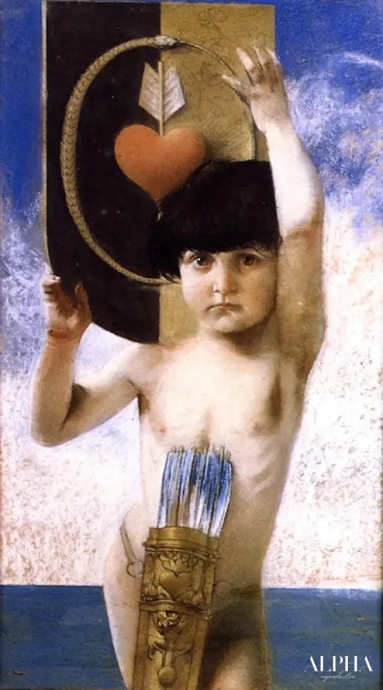 Amour - Franz von Stuck Reproductions de tableaux à la peinture à l’huile