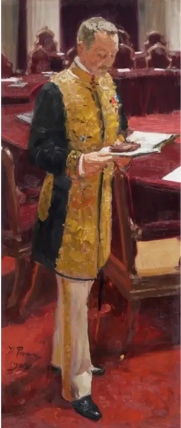 אנדריי אלכסנדרוביץ' בוברינסקי (1844 – 1930) - איליה רפין