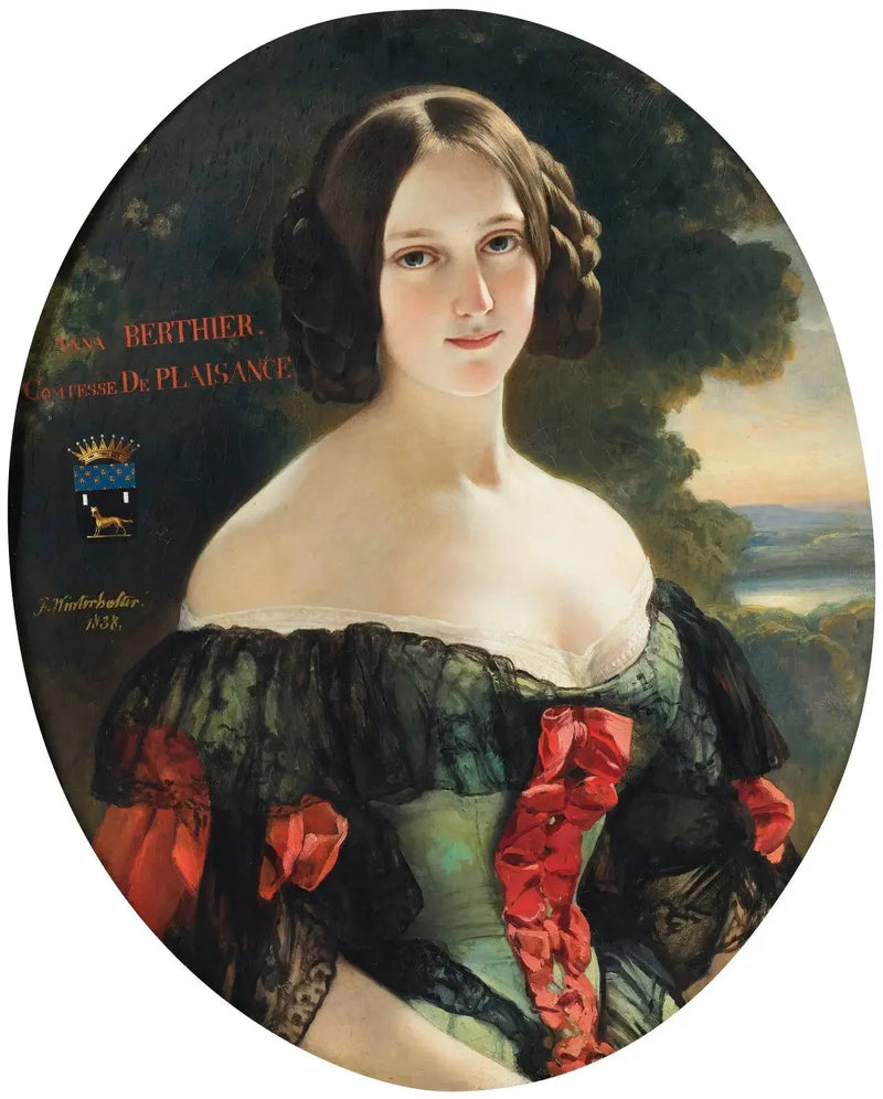אן, דוכסית פלאיסאנס (1815-1878), מאוחר יותר דוכסית פלאיסאנס, נולדה מלה ברטייה דה וגרם - פרנץ קסבר וינטרהולטר