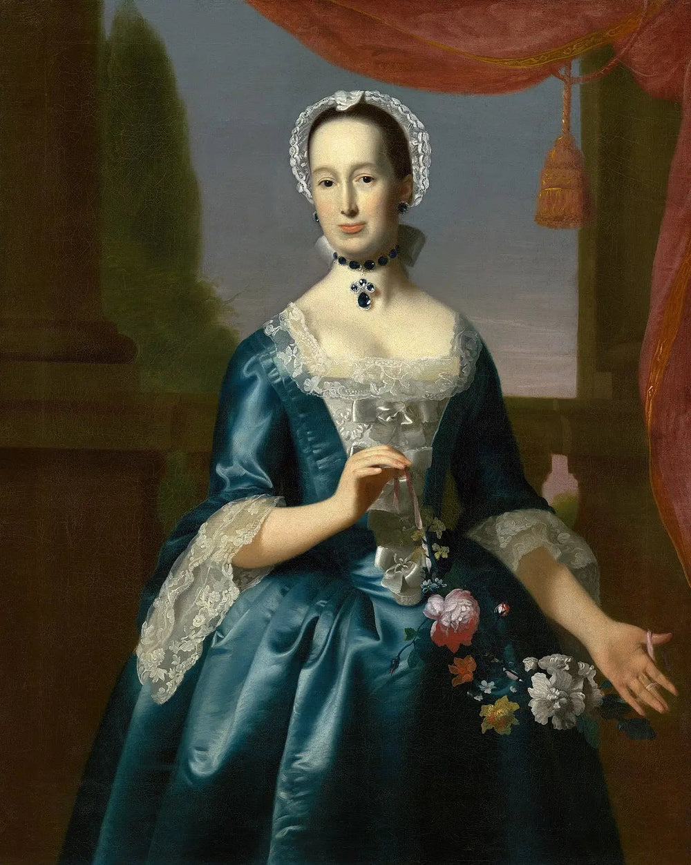 Anne Fairchild Bowler (Mme Metcalf Bowler) - John Singleton Copley - Alpha Reproduction