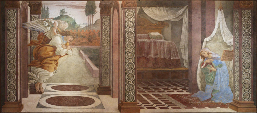 L’Annonciation de San Martino alla Scala, 1481 – Sandro Botticelli
