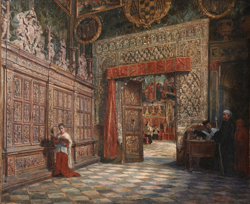Antichambre et salle capitulaire de la cathédrale de Tolède - Pablo Gonzalvo