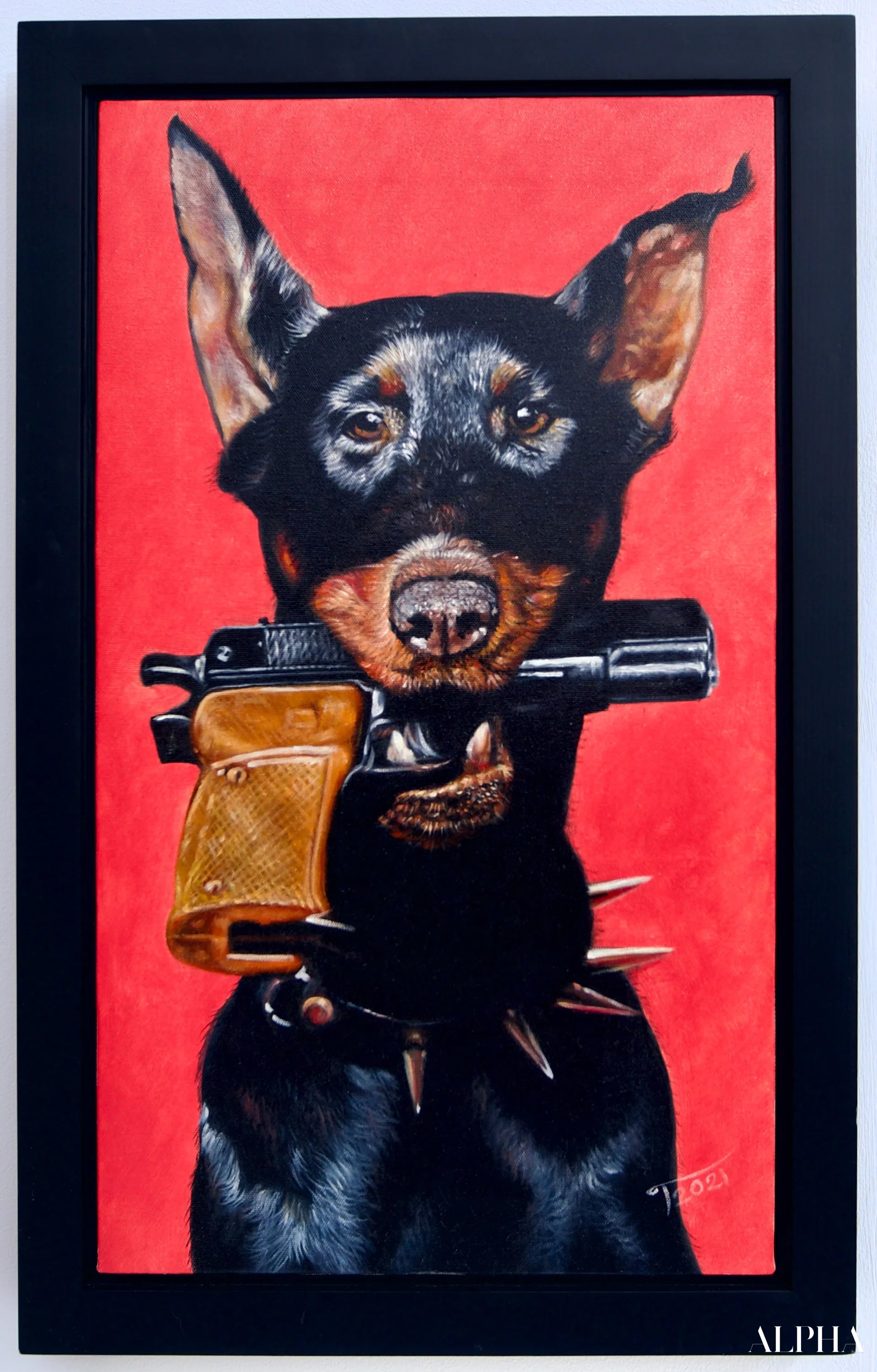 Bring my weapon - Wachirawit | 35 X 60 cm Reproductions de tableaux à la peinture à l’huile