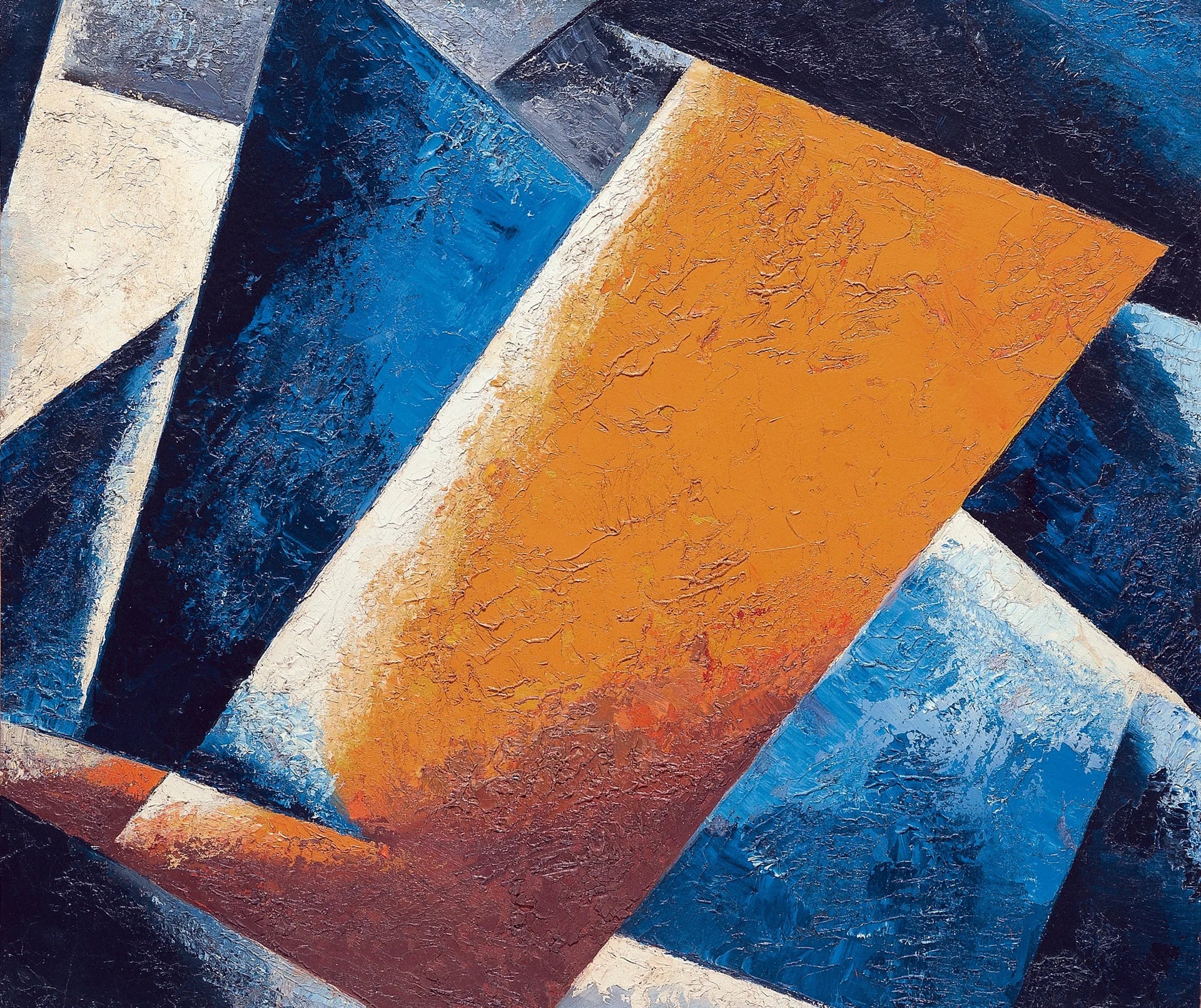 Architectonique pictural - Lioubov Popova image 1 copie peinte à la main à l’huile