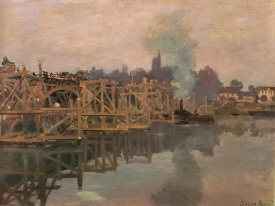 Argenteuil, הגשר בתיקון W194 - קלוד מונה
