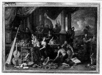 אמנות ומדע - דוד טנייר הצעיר