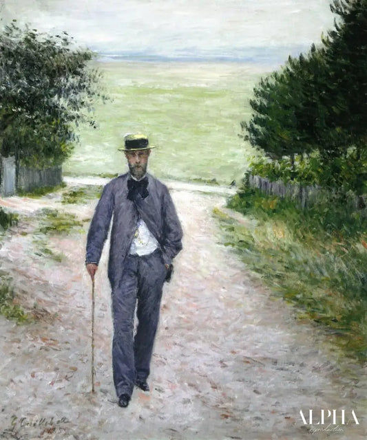 Au bord de la mer - Caillebotte - Reproductions de tableaux et peintures haut de gamme