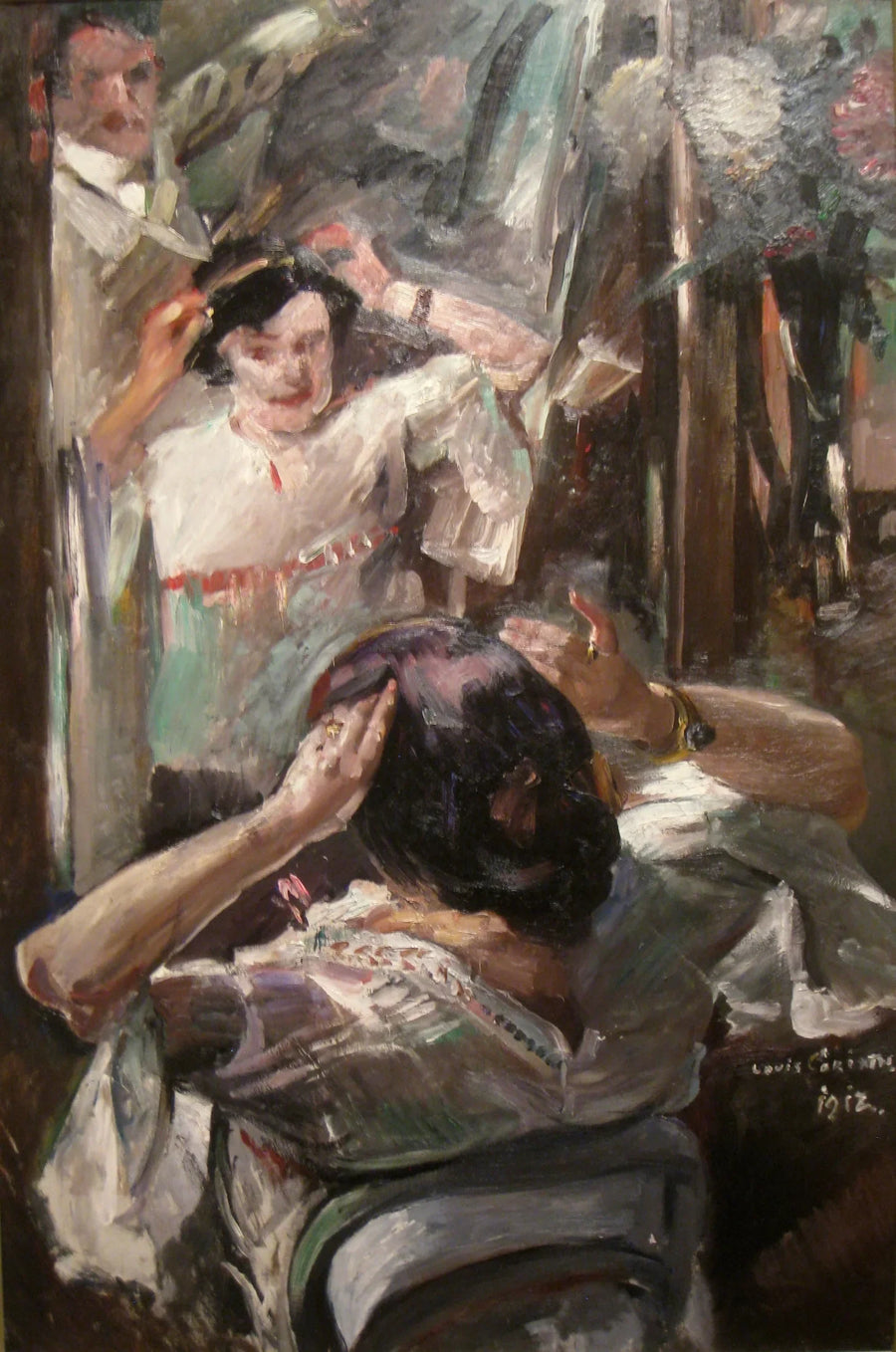 מול המראה - לוביס קורינת