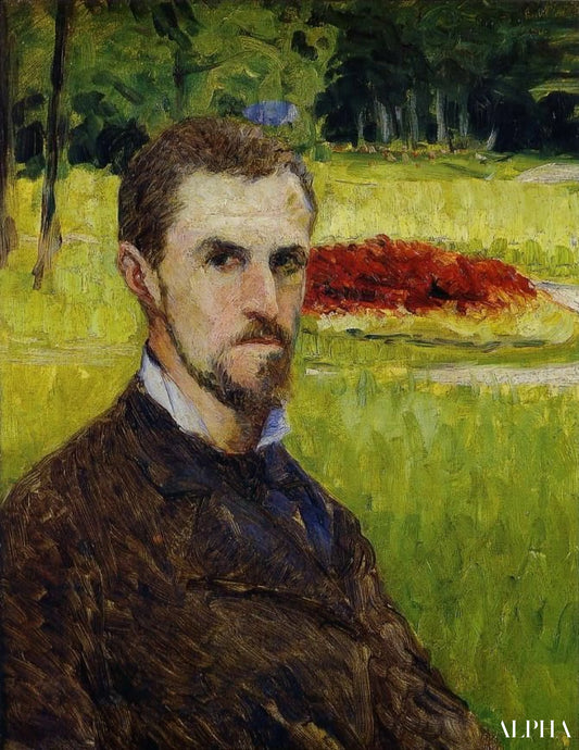 Auto-portrait - Caillebotte - Reproductions de tableaux et peintures haut de gamme