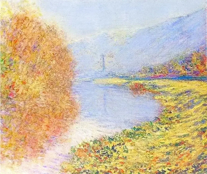 סתיו ב-Jeufosse - Claude Monet