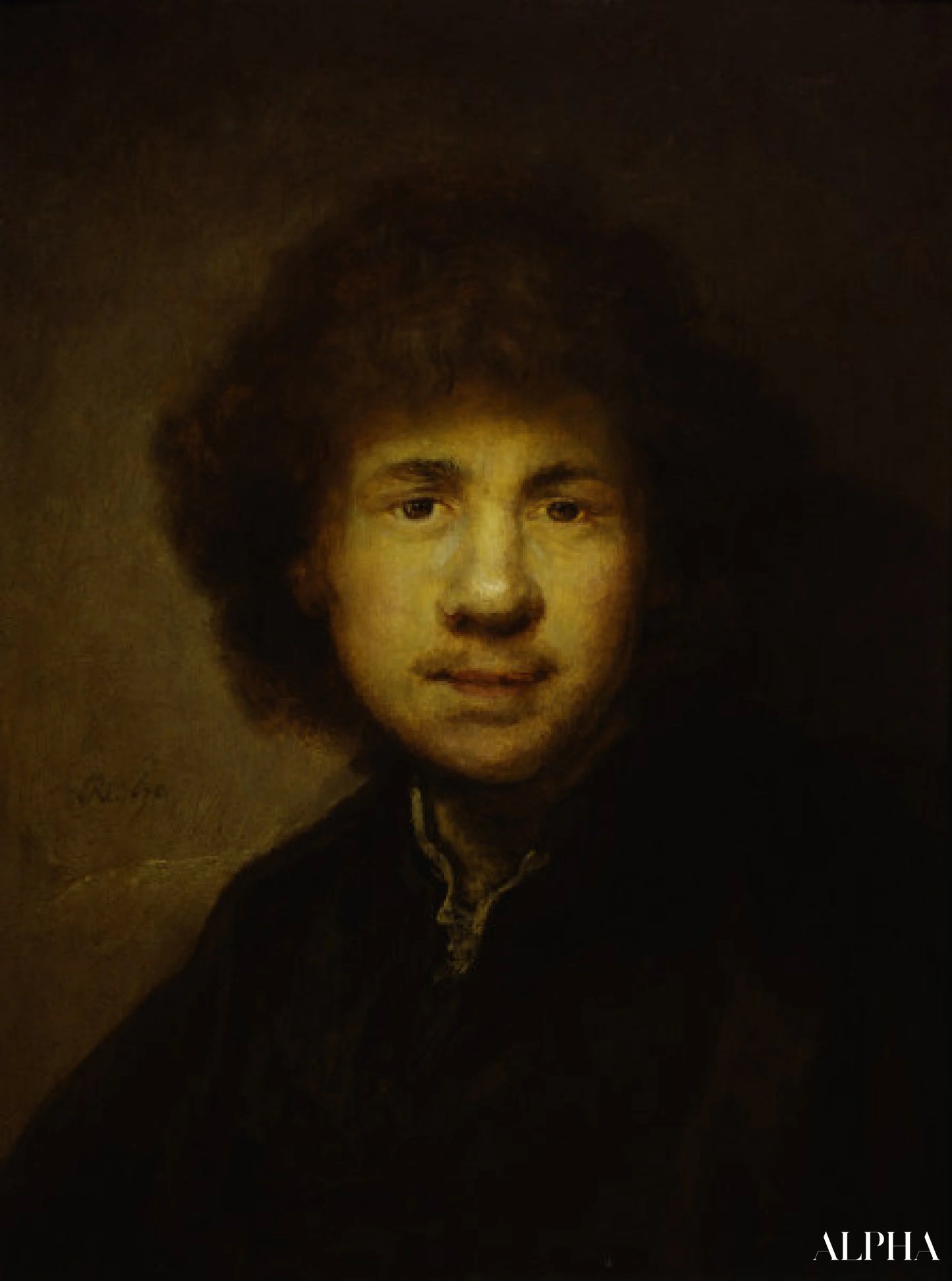 Autoportrait 1630 - Rembrandt van Rijn - Reproductions de tableaux et peintures haut de gamme