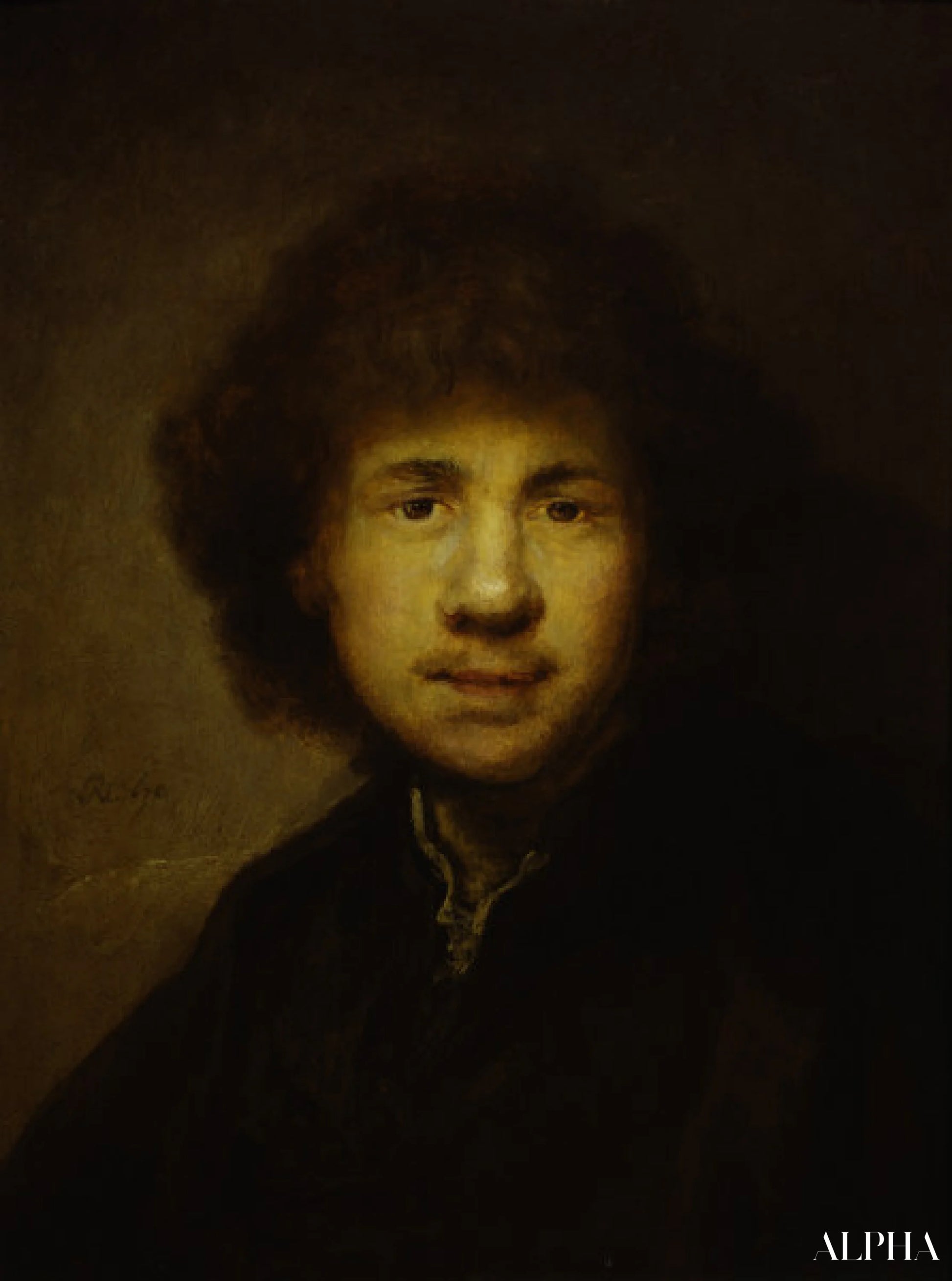 Autoportrait 1630 - Rembrandt van Rijn - Reproductions de tableaux et peintures haut de gamme