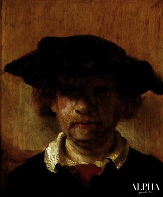 Autoportrait (1650) - Rembrandt van Rijn - Reproductions de tableaux et peintures haut de gamme