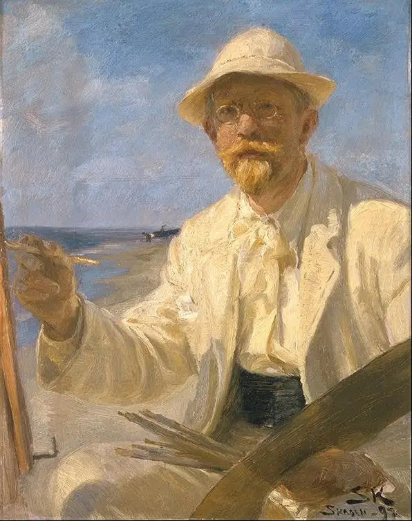 דיוקן עצמי, 1897 - פדר סברין קרויֶר