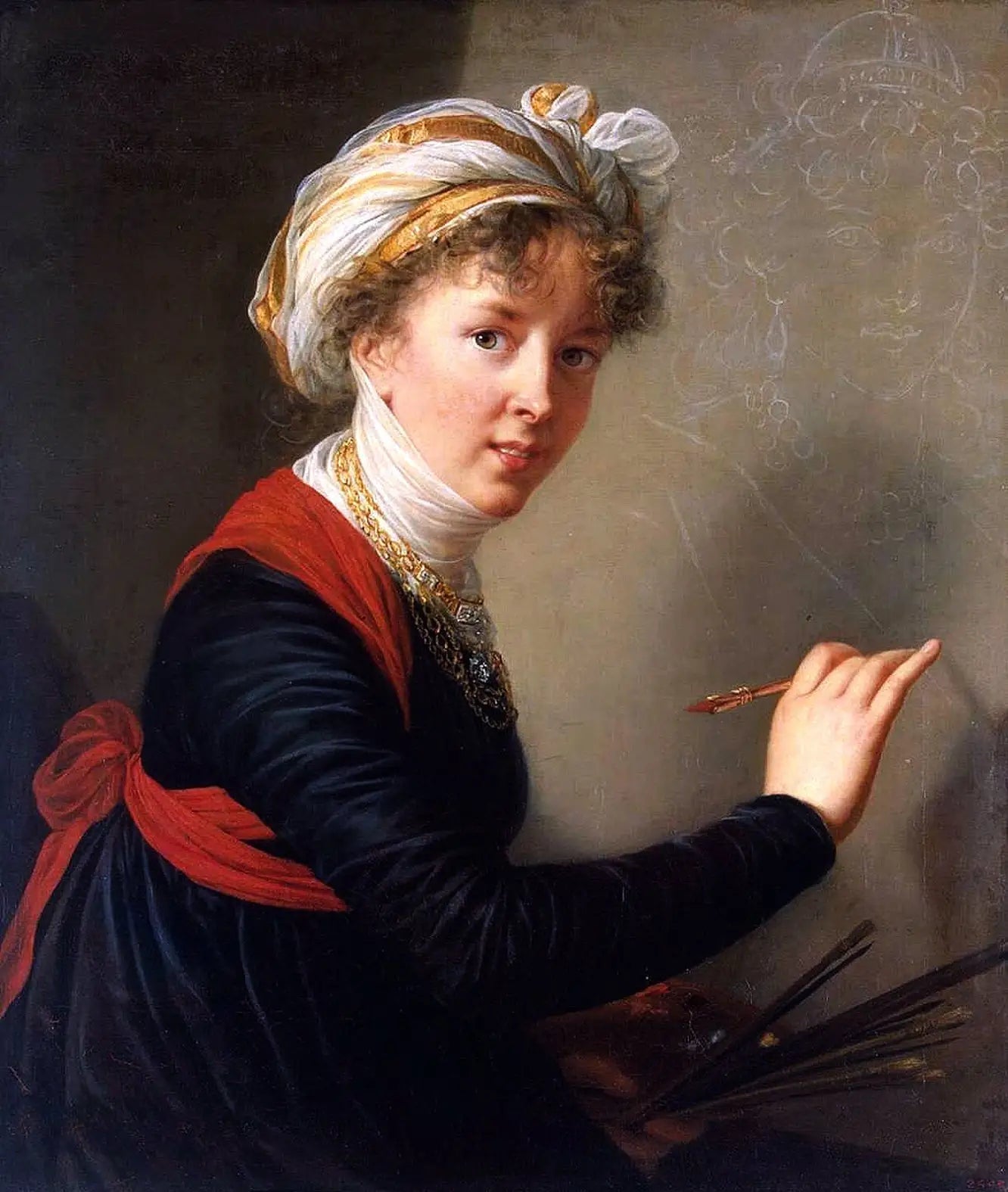 Autoportrait - Élisabeth Vigée Le Brun - Alpha Reproduction