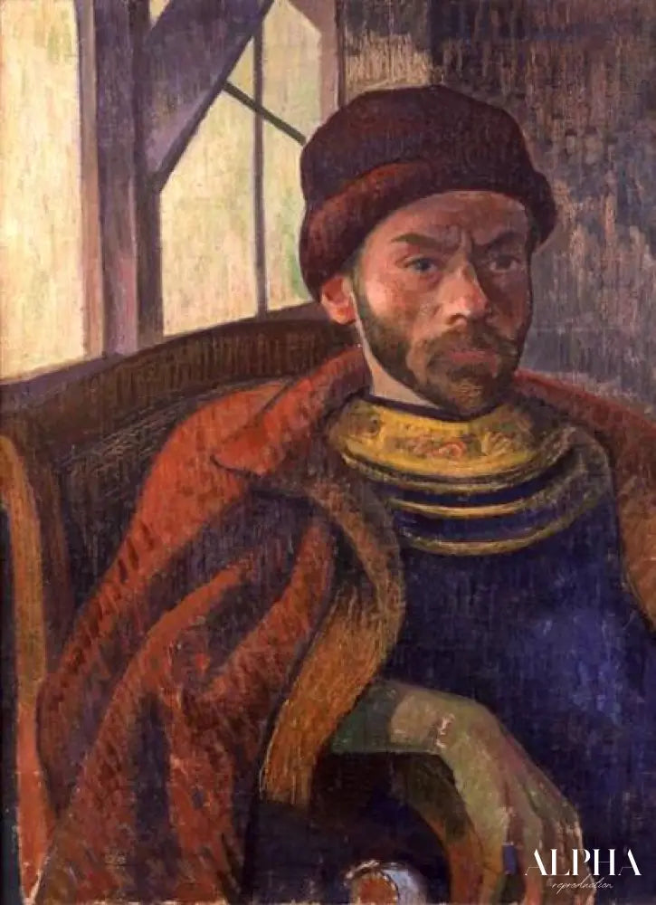 Autoportrait en costume breton - Paul Gauguin - Reproductions de tableaux et peintures haut de gamme