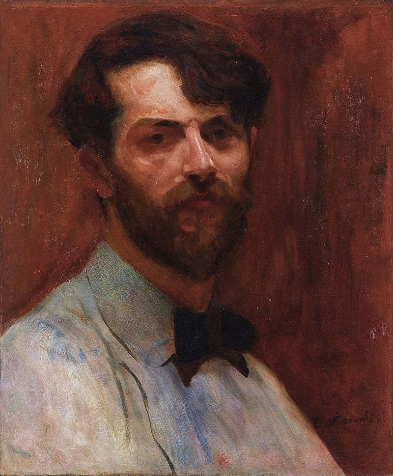 דיוקן עצמי ב-1905 בקירוב - Eliseu Visconti
