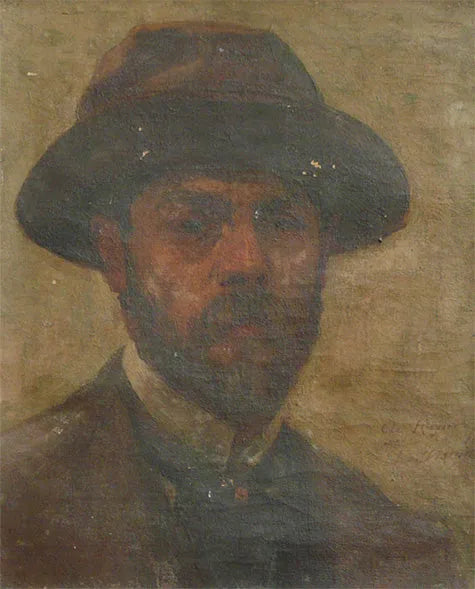 דיוקן עצמי ב-1910 בקירוב - Eliseu Visconti