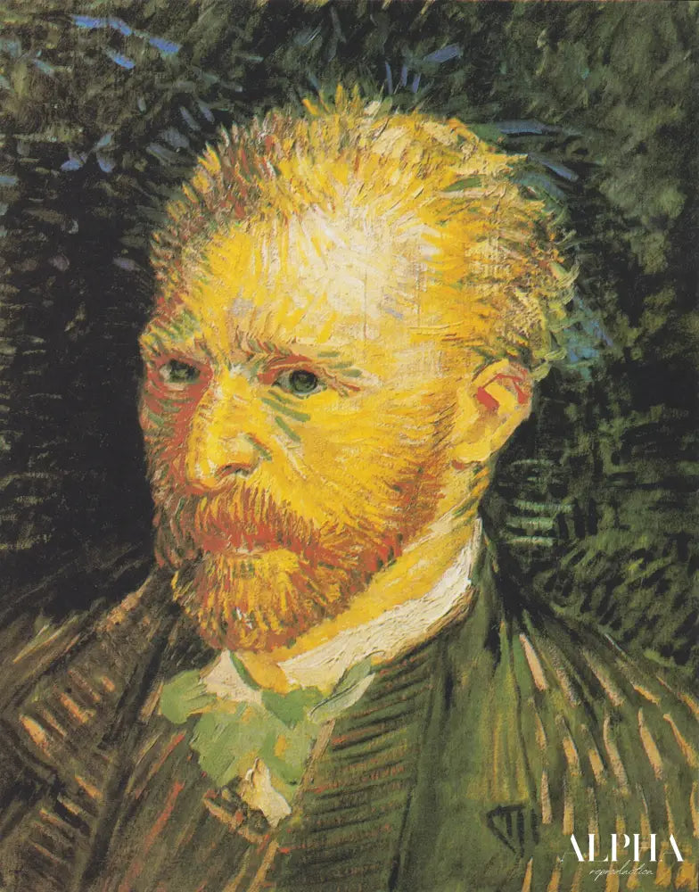 Autoportrait Vincent Van Gogh,1887 de Van Gogh - Reproductions de tableaux et peintures haut de gamme