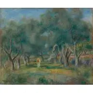 שדרת הזיתים - פייר-אוגוסט רנואר