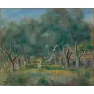 שדרת הזיתים - פייר-אוגוסט רנואר