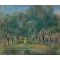 שדרת הזיתים - פייר-אוגוסט רנואר