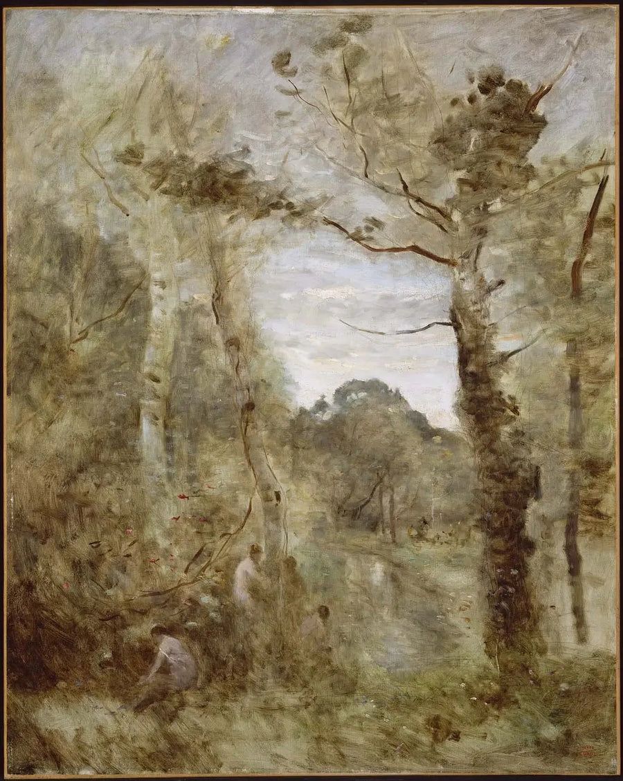 אמני רחצה ביער - ז'אן-בטיסט קמיל קורו