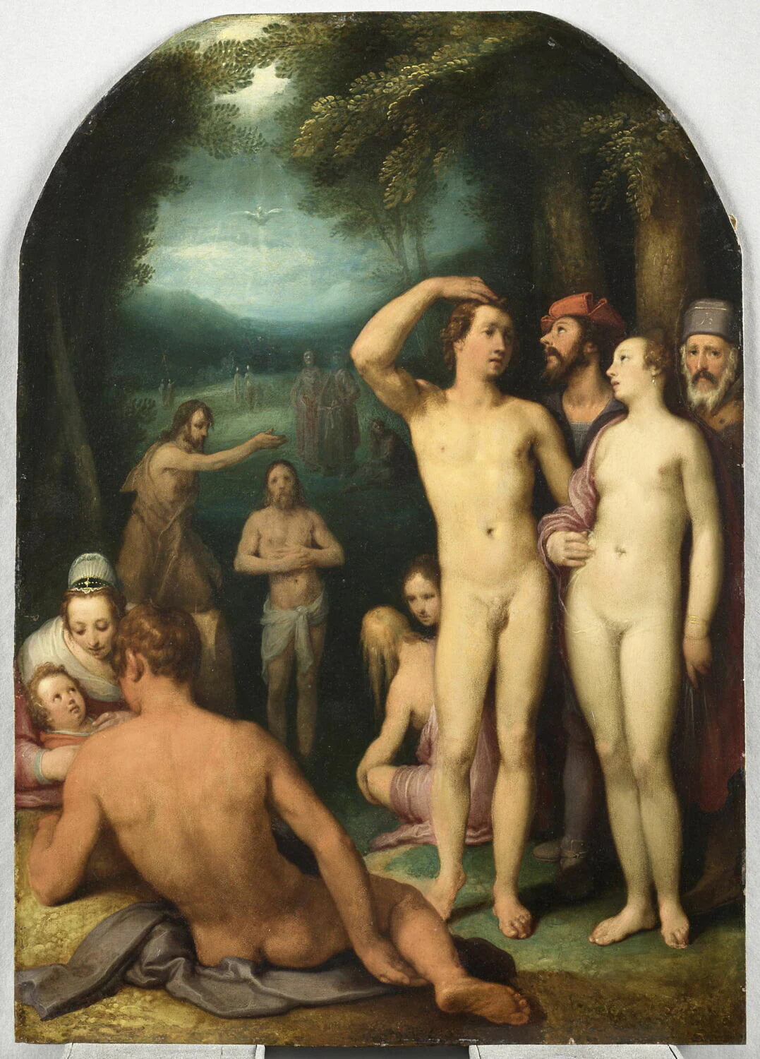 Le Baptême du Christ - van Dalem Cornelis