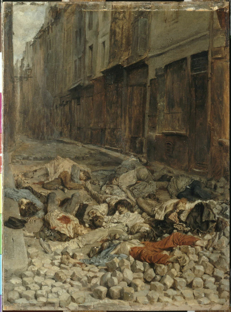 La Barricade, dit aussi Souvenir de guerre civile. Juin 1848 - Ernest Meissonier