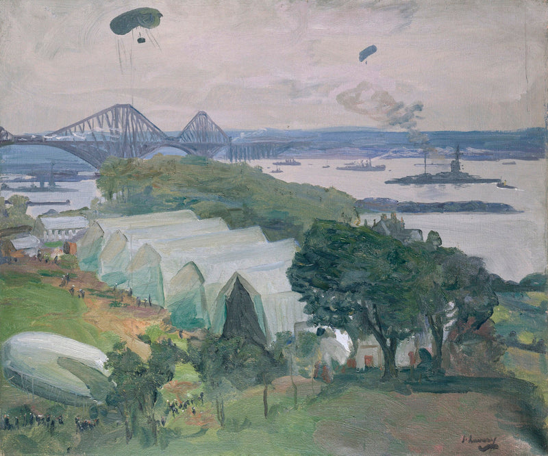 בסיס חיל האוויר נורת' קווינספרי, 1917 - ג'ון לייברי