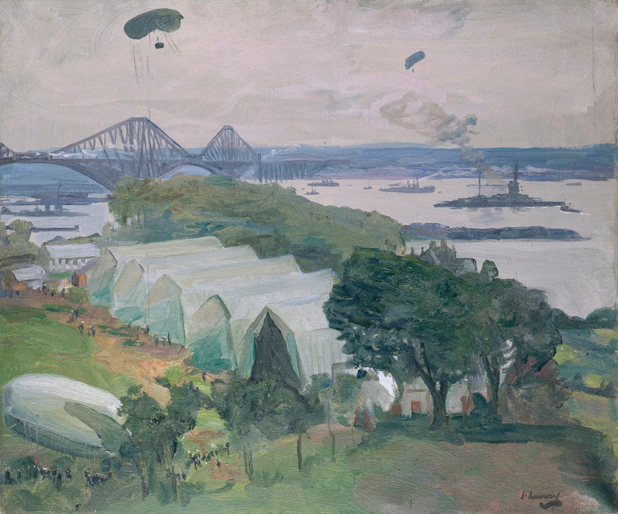 בסיס חיל האוויר נורת' קווינספרי, 1917 - ג'ון לייברי