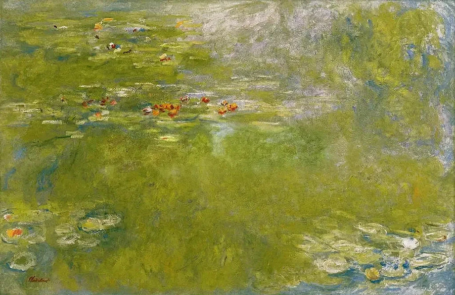 האגם עם השושנים - Claude Monet