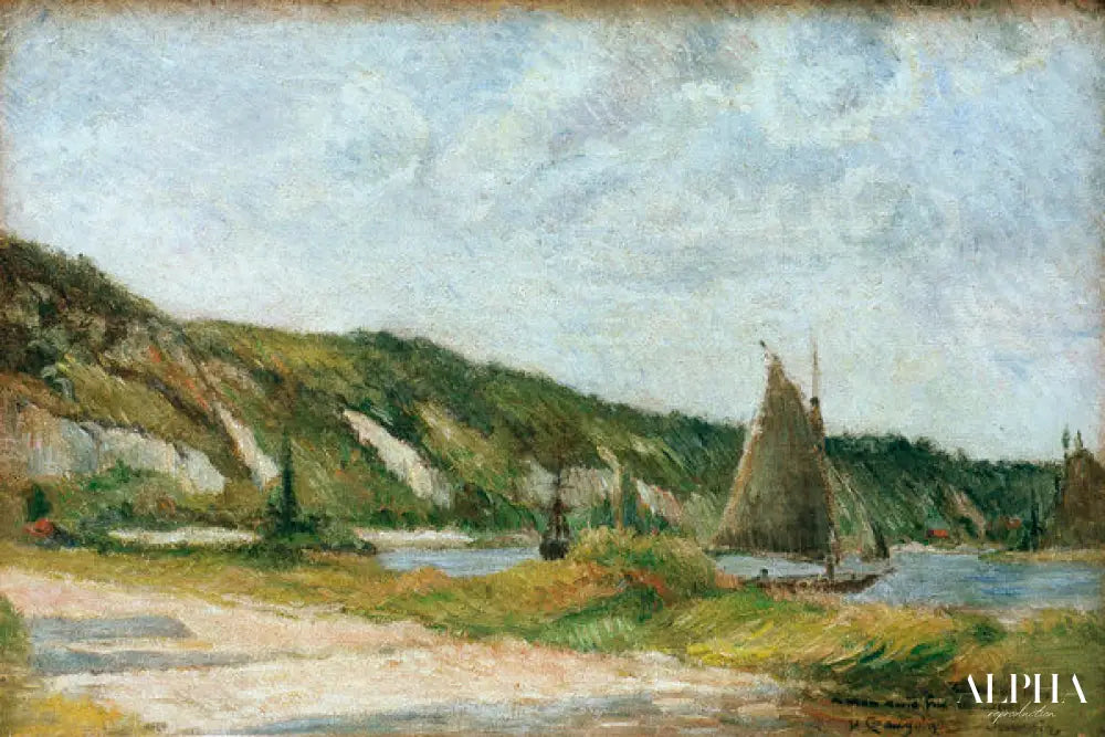 Bateau à voile - Paul Gauguin - Reproductions de tableaux et peintures haut de gamme