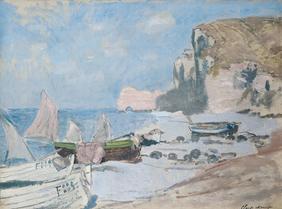 סירות דיג, Étretat W1013 - קלוד מונה