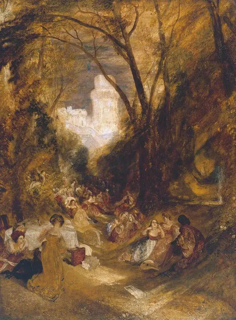 בוקצ'יו מספר את הסיפור של כלוב הציפורים - ג' מ. ו. טרנר