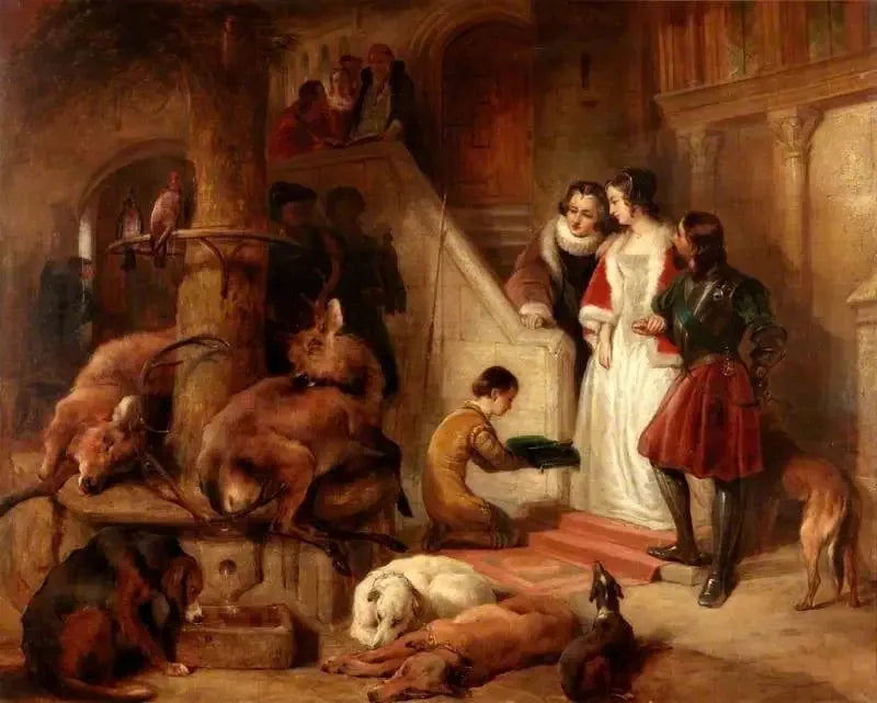 בולטון קורט בימי קדם - אדווין הנרי לנדסיר