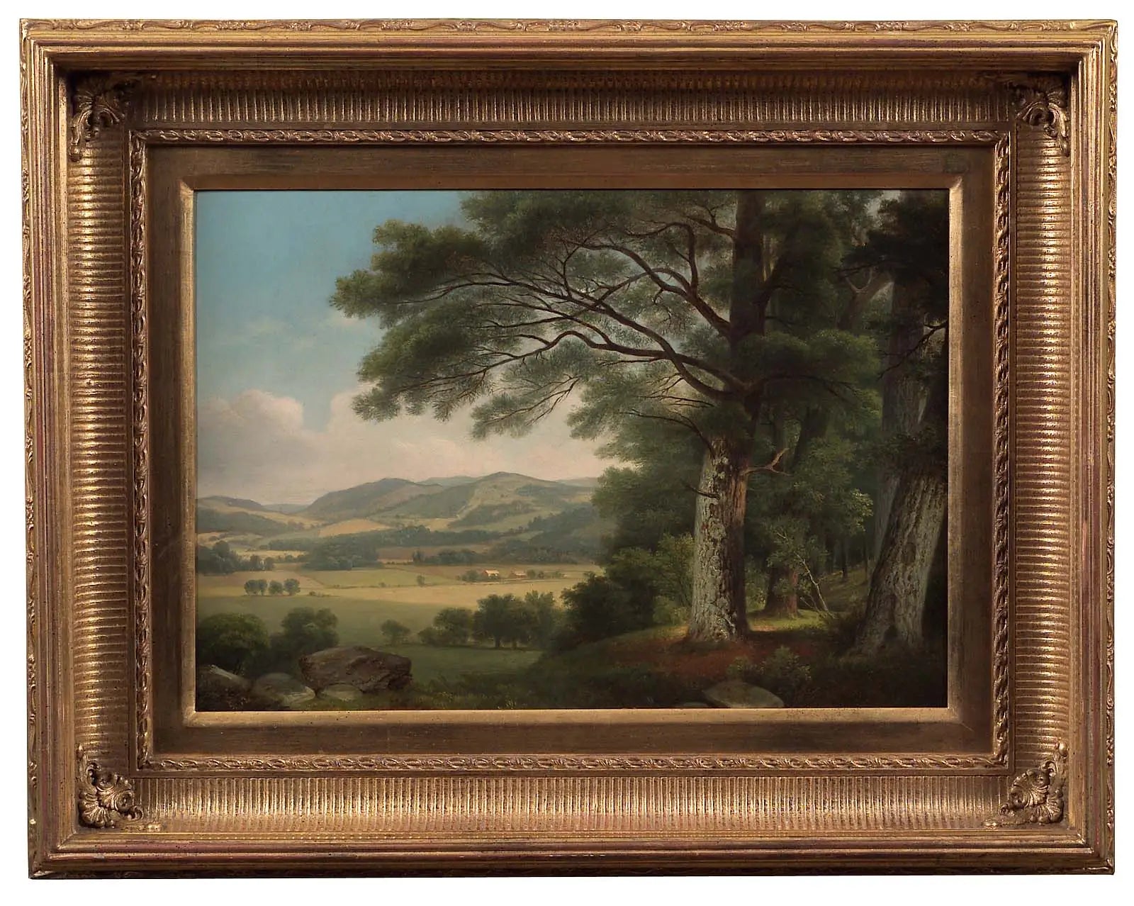 Bord de la forêt - Asher Brown Durand image 1 copie de tableau peinte à la main